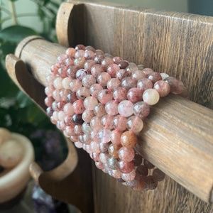 Strawberry Quartz Bracelet